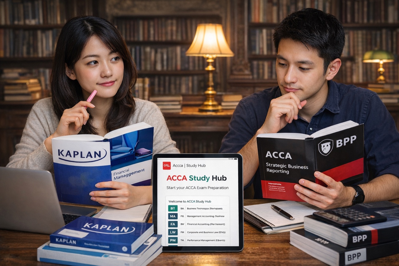 ACCAのStudy HubかKaplanかBPPか。最適解は？