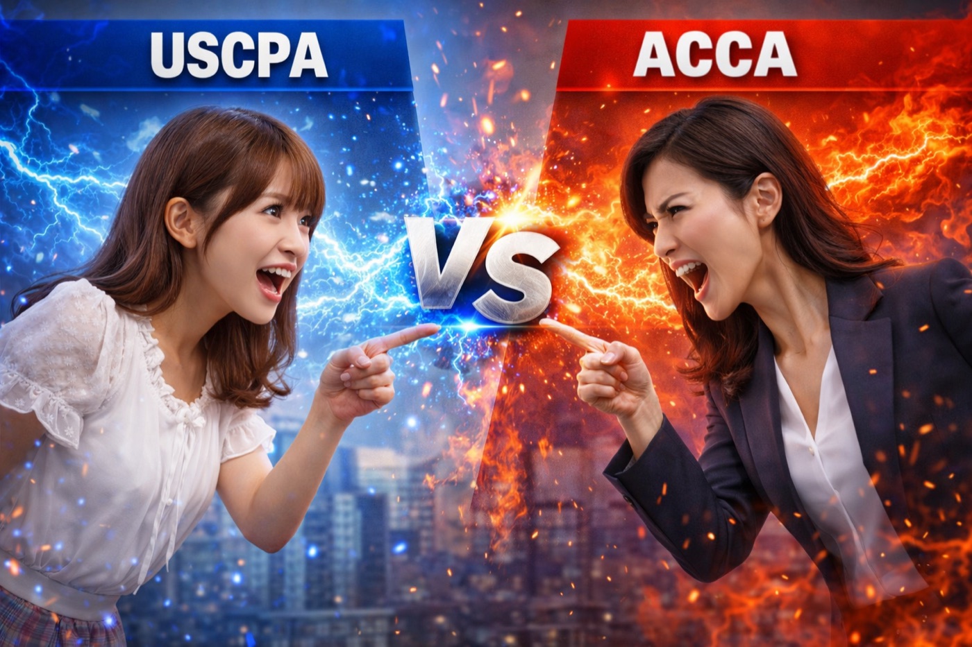 USCPAとACCAを比較｜実力がつくのはどっち？身に付く能力の違いを徹底解説