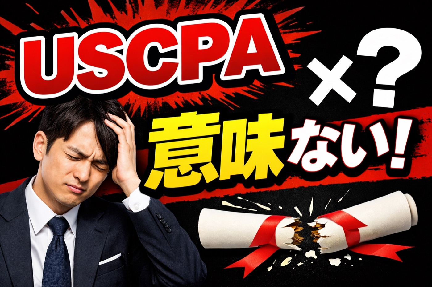USCPAは意味ない？そう言われる本当の理由とACCAが注目される背景